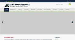 Desktop Screenshot of casagrandealliance.org